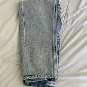 Zara Mom fit women jeans in blue, size 0.